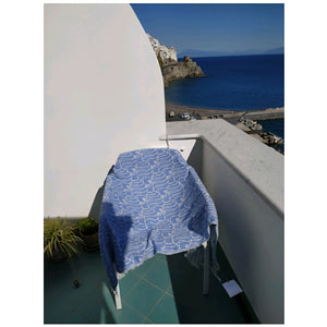 The fish beach towel/ sarong double face_telo mare - JP Amalfi