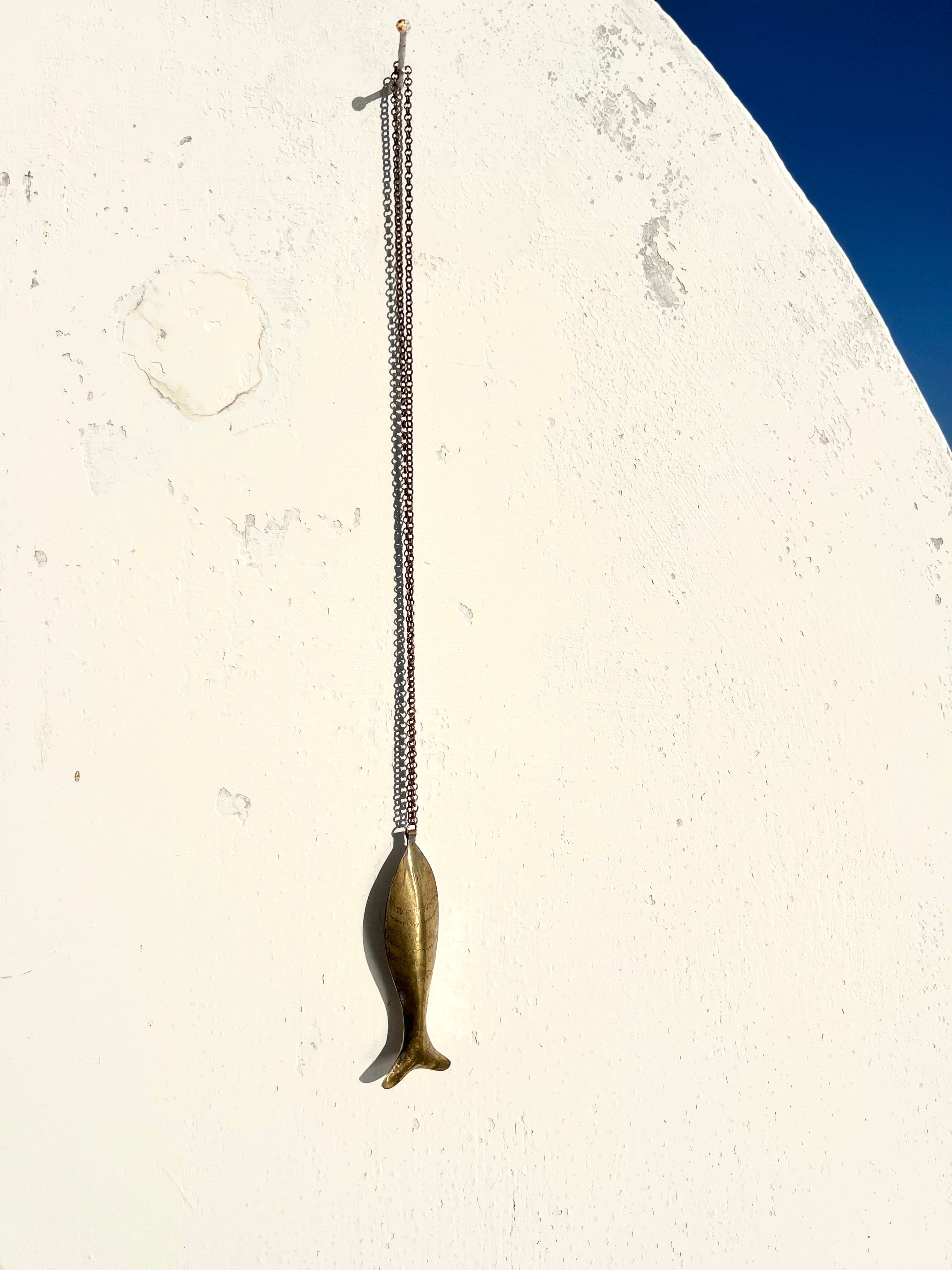 The handmade fish necklace - JP Amalfi