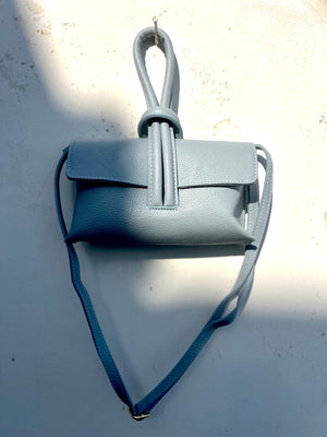 The amalfi coast leather bag_ borsa in pelle- made in  Italy