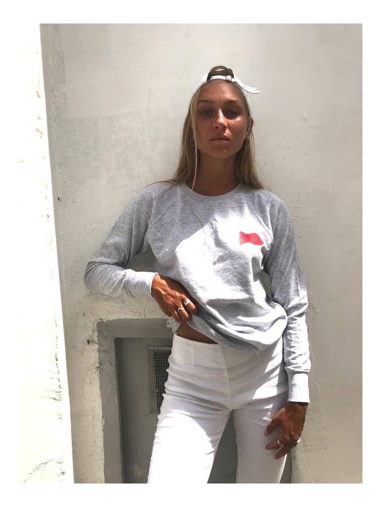 Pesce rosso - light sweatshirt woman cut sweatshirt - JP Amalfi
