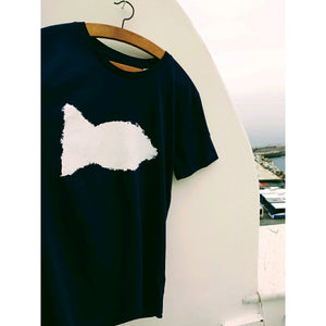 Navy blue "Pescione" t-shirt - JP Amalfi