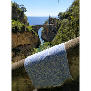 The fish beach towel/ sarong double face_telo mare - JP Amalfi